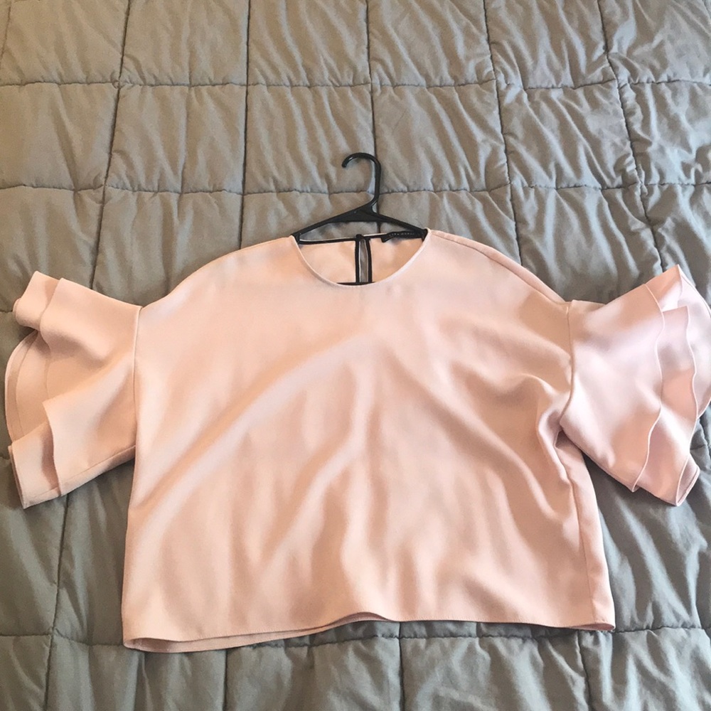 Zara Peach Top